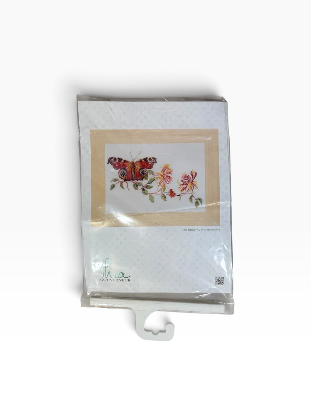 Thea Gouverneur BUTTERFLY
HONEYSUCKLE Cross Stitch Kit
439 New Open Package